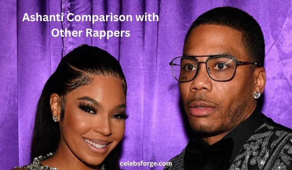 Ashanti Comparison with Other Rappers