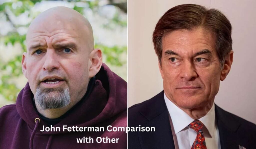 John Fetterman Comparison with Other