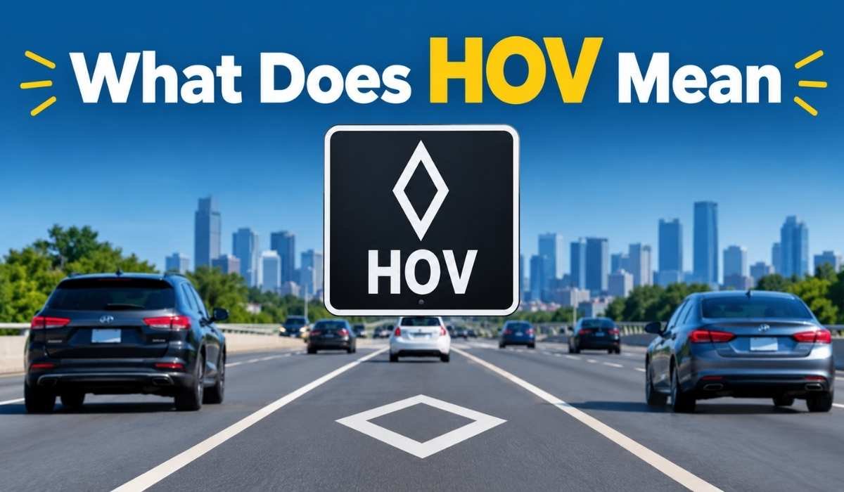 What Does HOV Mean