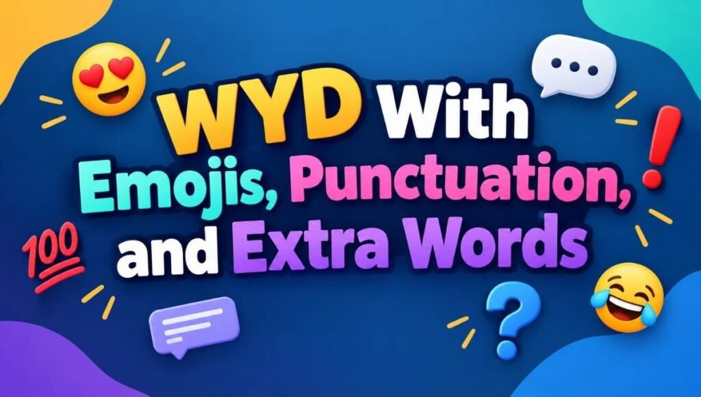 wyd-with-emojis-punctuation-and-extra-words
